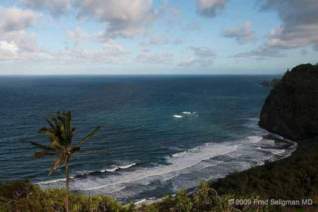 20091101_154629 D300.jpg - Pololu Valley Lookout, Hawaii.  The highway ends at this point